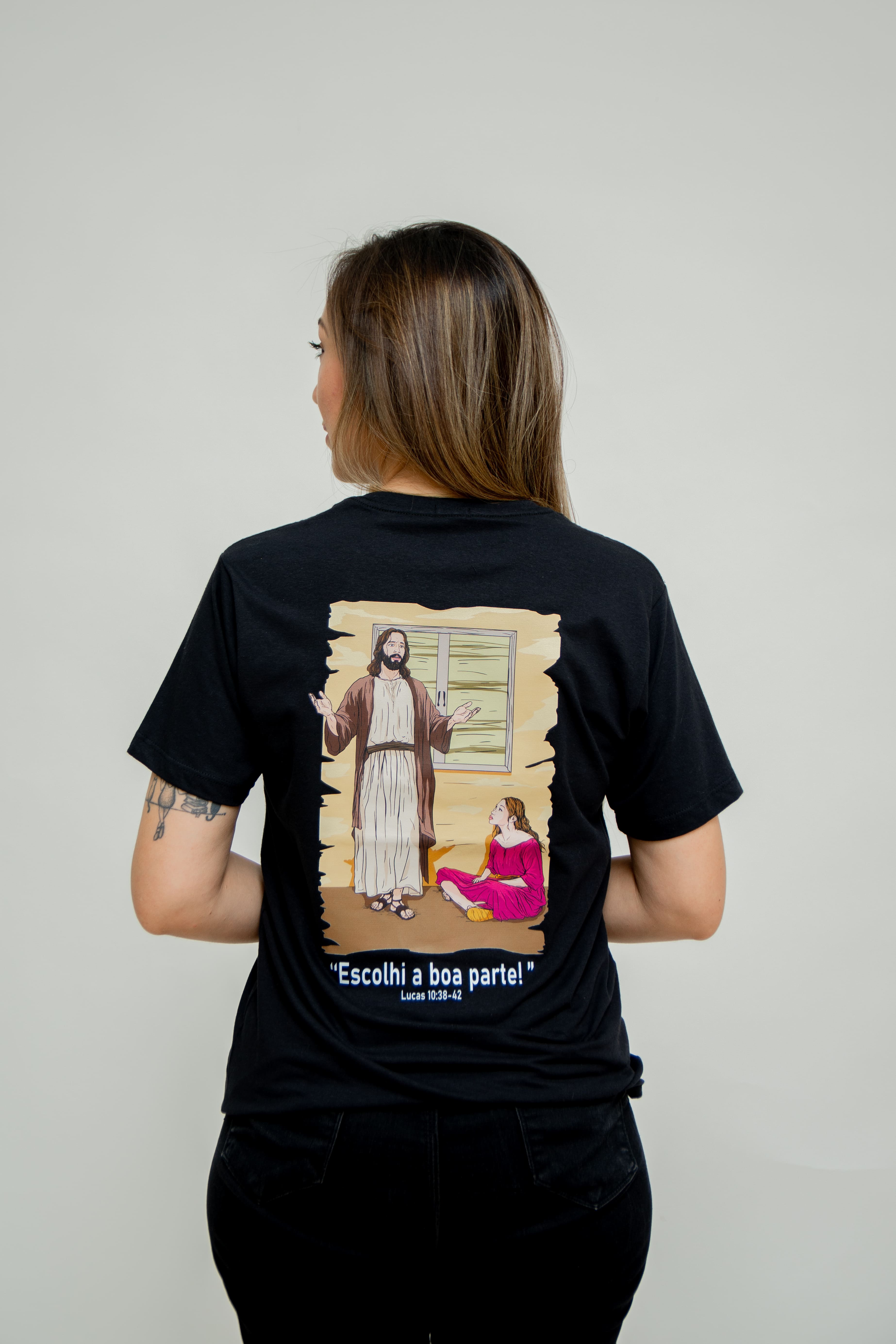 Camiseta Boa Parte - Preto - Imagem 1