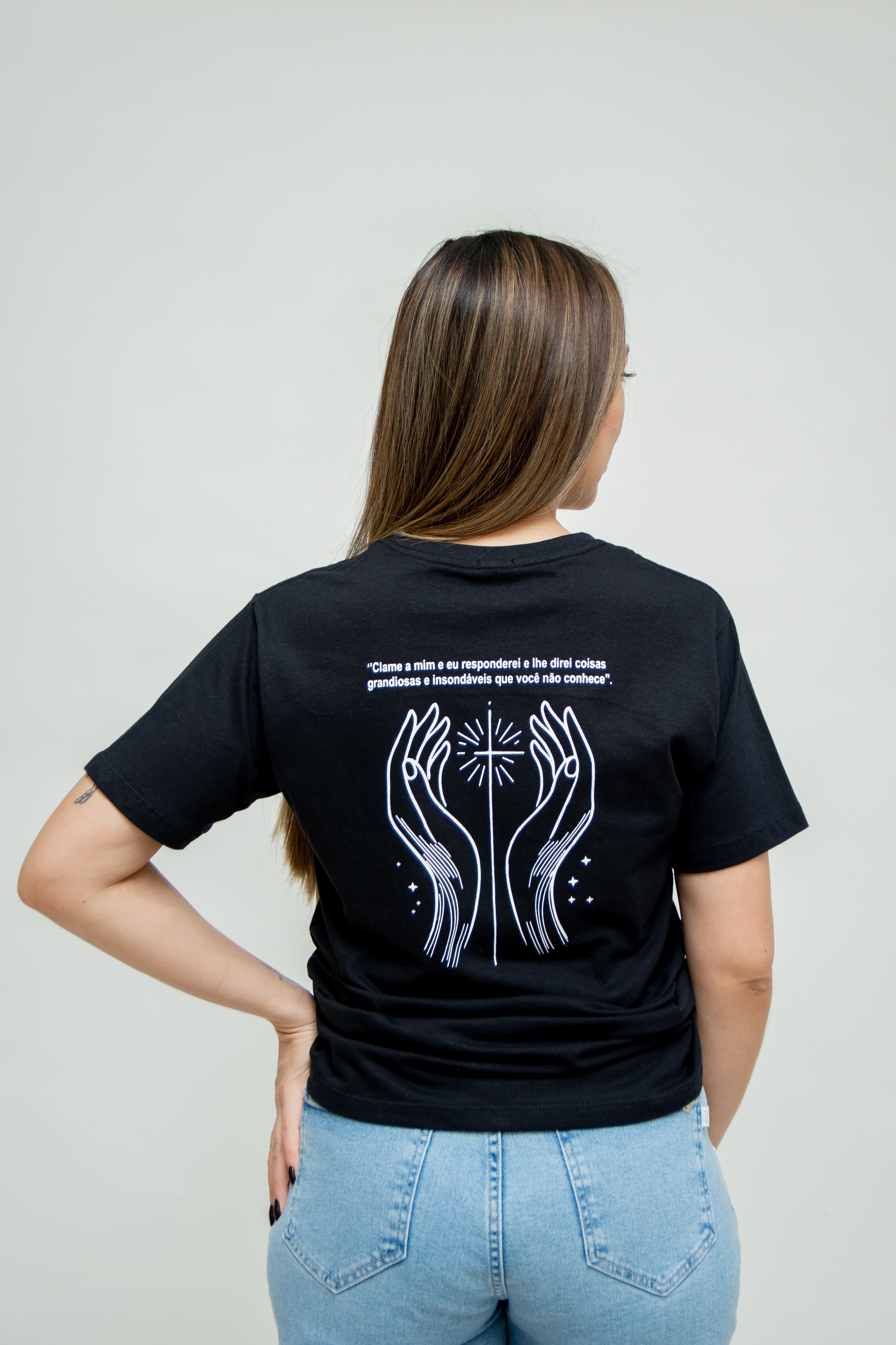 Camiseta JEREMIAS - Preto - Imagem 1