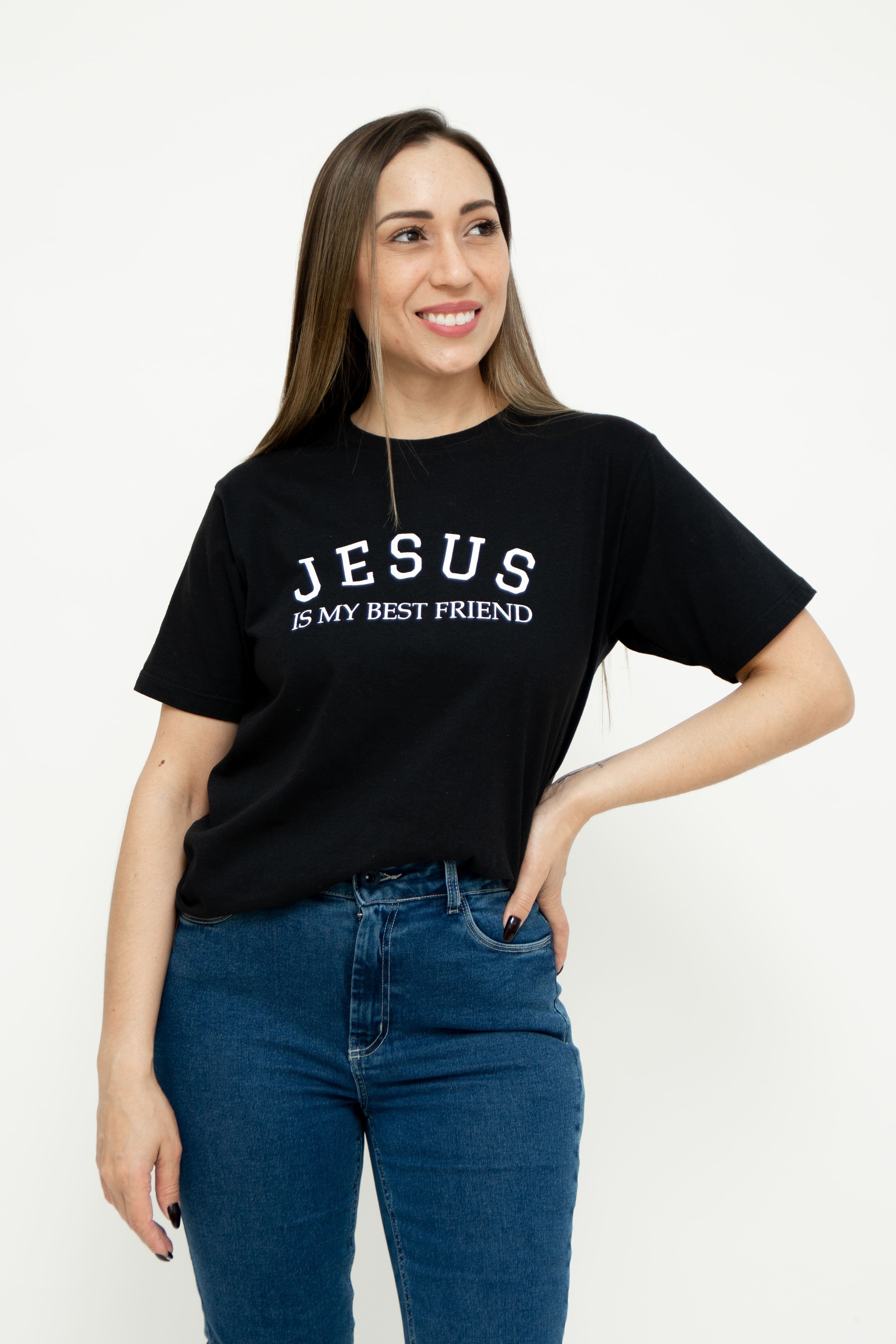 Camiseta JESUS IS MY BEST FRIEND